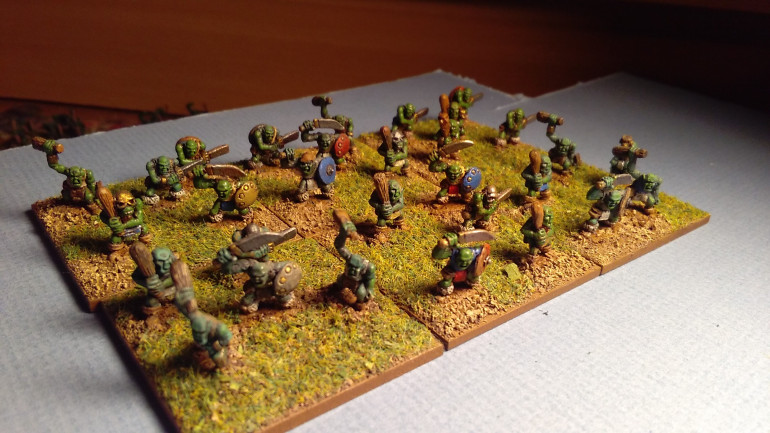 Basic hand weapon type troops