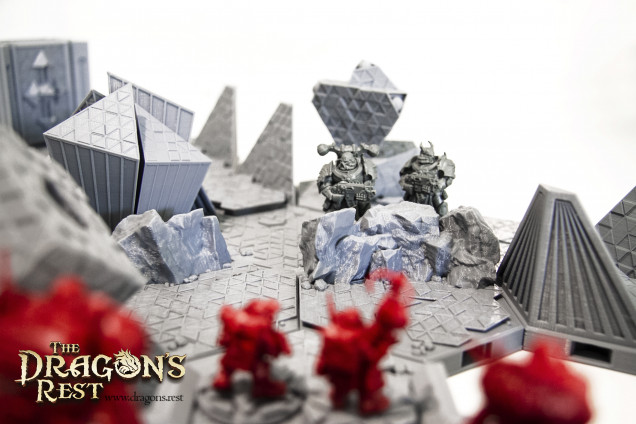 New 3D Printable Tile Set - Trihex Citadel