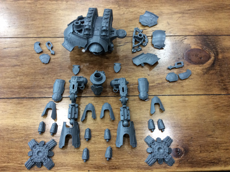 Exploded View of the Warlord