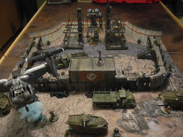 My entry for best table for Modiphius terrain contest.