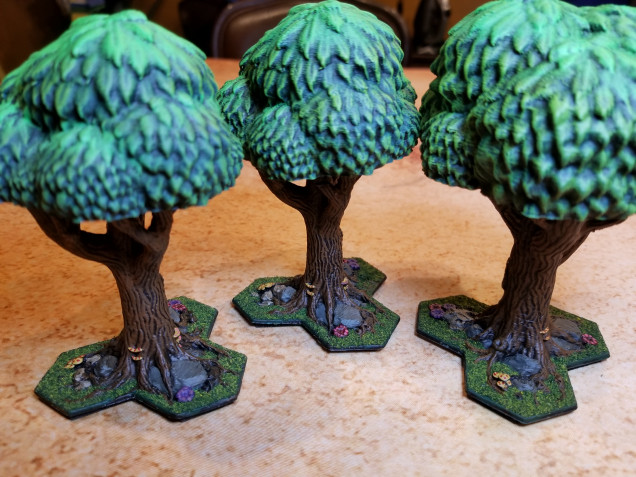 GLOOMHAVEN TERRAIN: TREES - finished