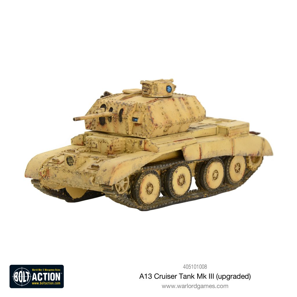 A13 Cruiser Tanks MK III (Upgraded) - Warlord Games