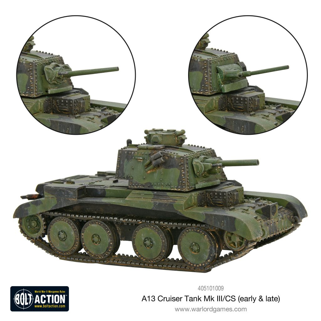 A13 Cruiser Tanks MK III - Warlord Games