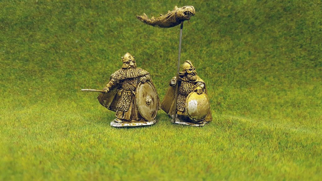 Dwarf Army General & Banner Bearer - Conqueror Models