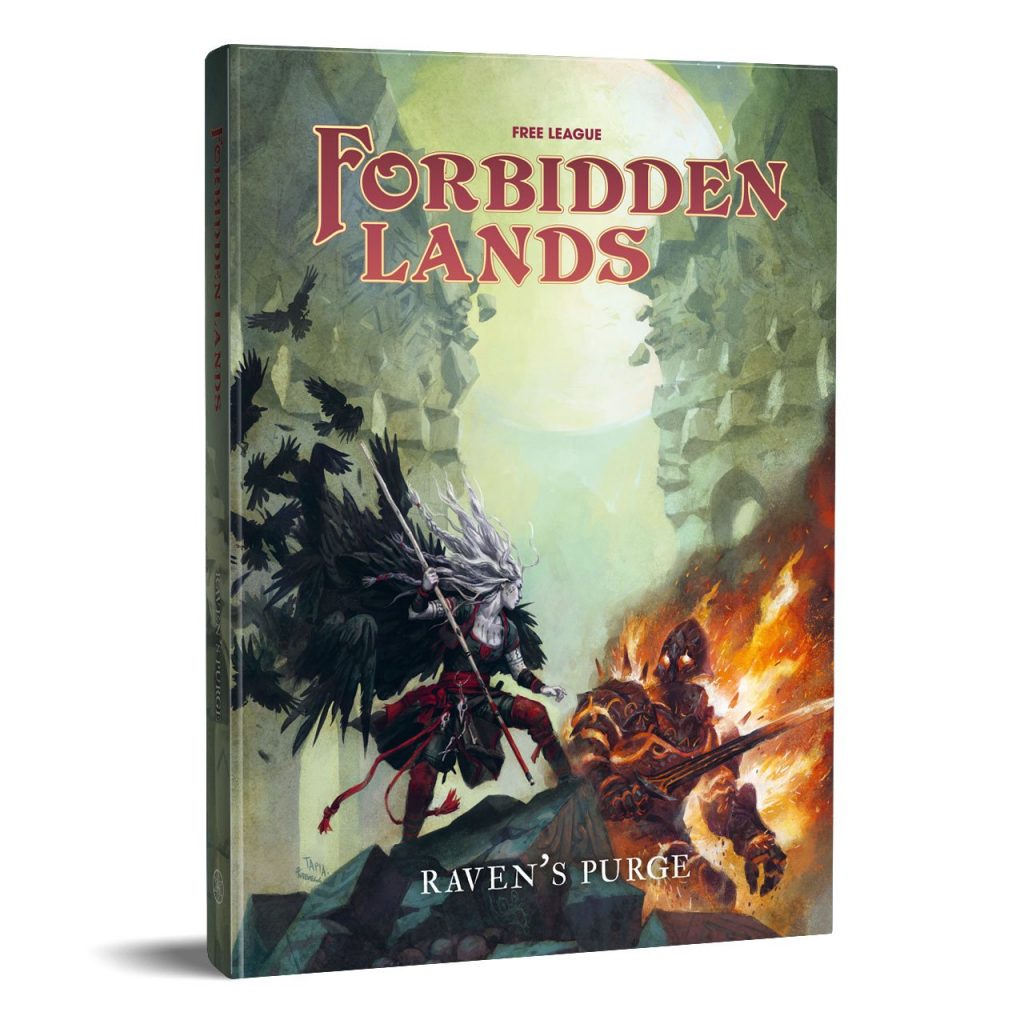 Forbidden Lands Raven's Purge Campaign Book - Fria Ligan