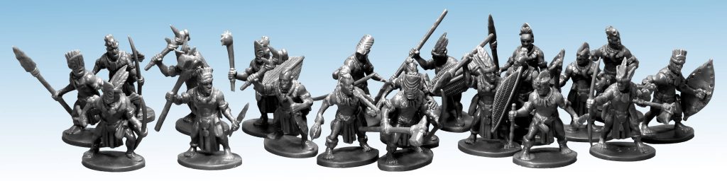 Frostgrave Ghost Archipelago Plastic Tribals - North Star