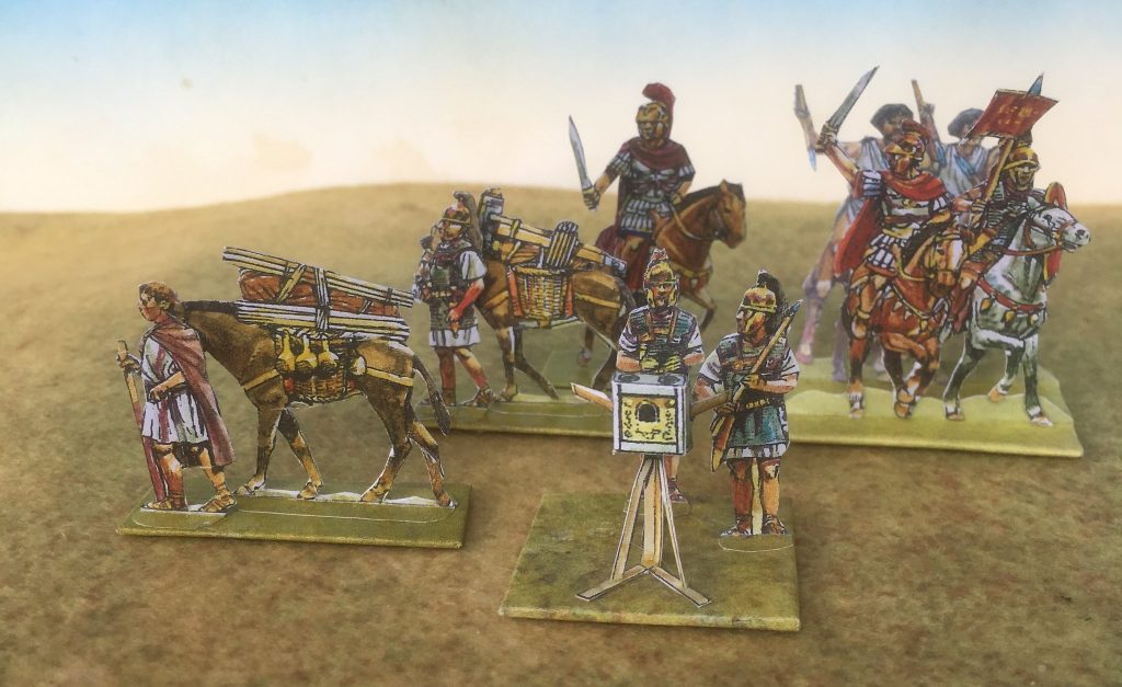 Roman Commanders & Scorpion - Peter's Paperboys