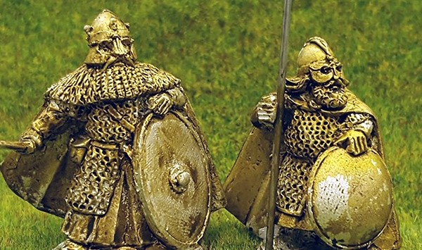 Wargame News and Terrain: Conqueror Models: Dark Age Dwarf Spearmen  Reviewed!