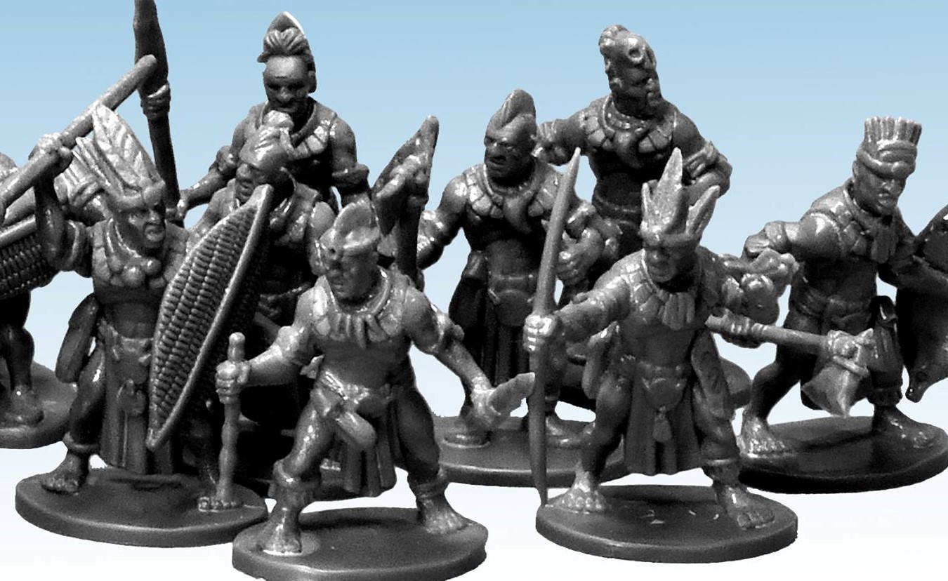  Frostgrave Ghost Archipelago Tribals : Toys & Games