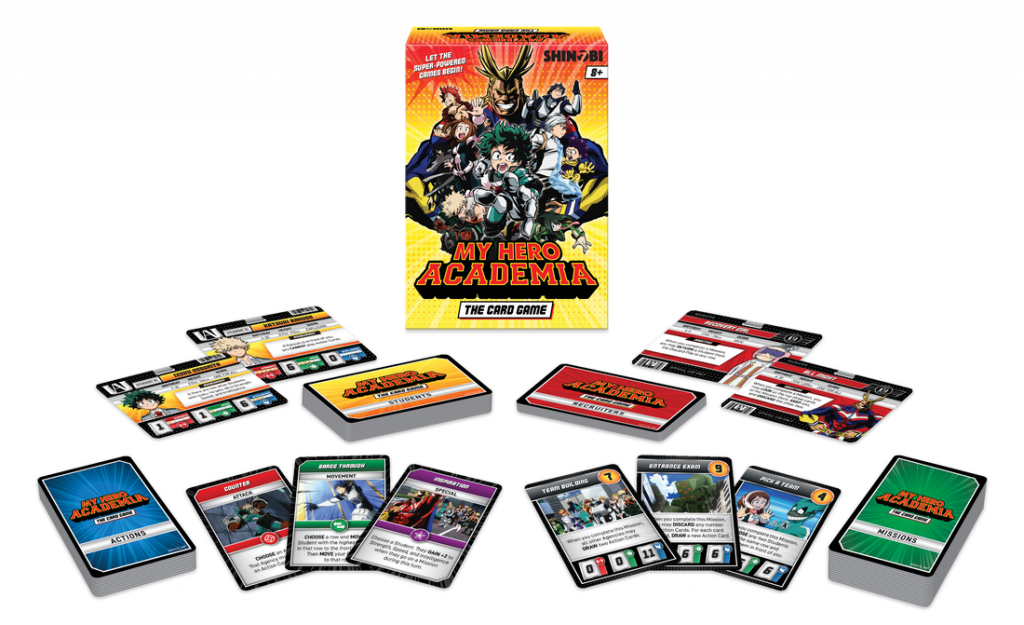 Select The Best Superheroes In My Hero Academia: The Card Game ...