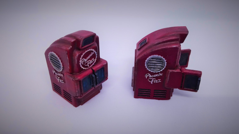 Refreshments & other, well, junk.