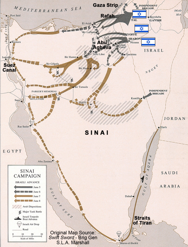 5 June 1967 - Opening Hours of Six Day War - Pt 01