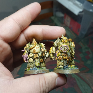 Two easy assamble Death Guard