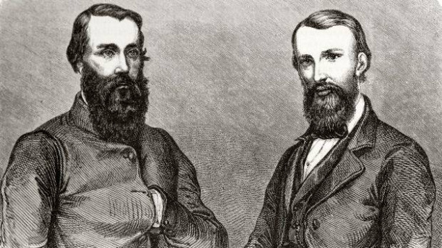 Burke and Wills the famous Australian Explorers