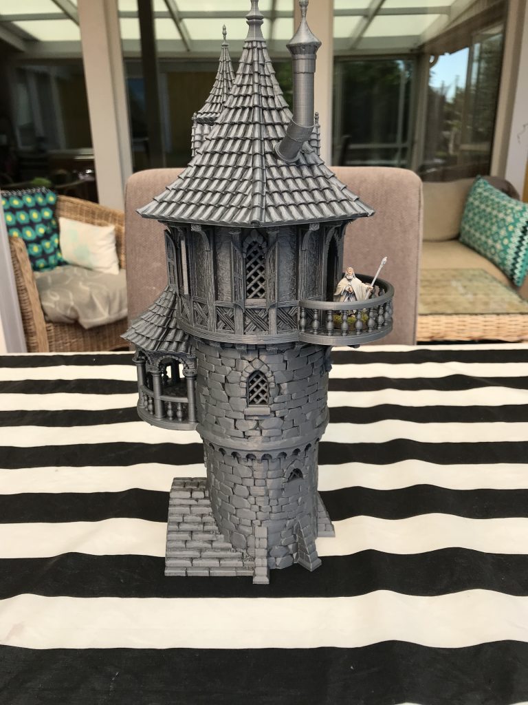 3D Printed Wizards Tower ALT by janus1004