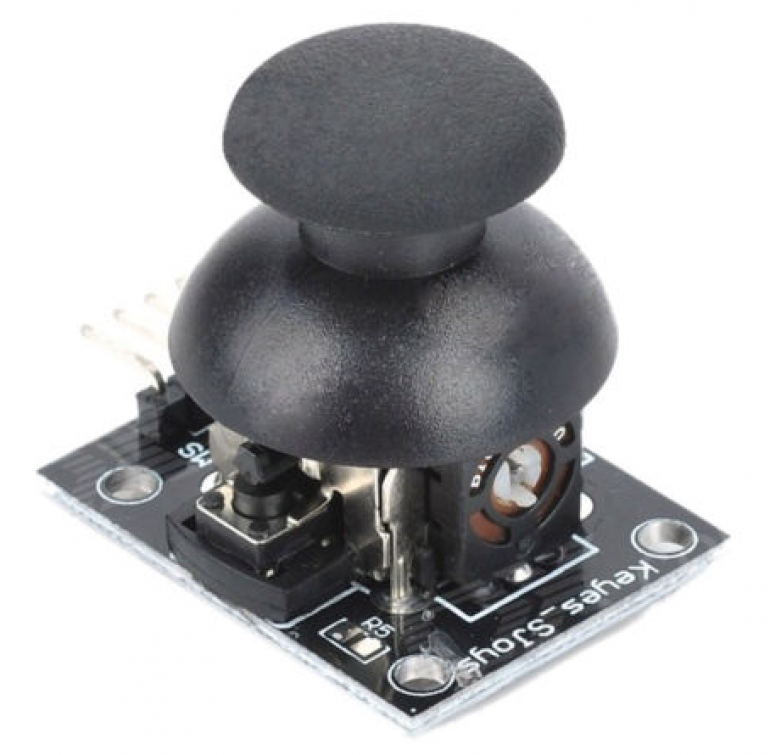 cheap and easy to interface with, the internet is awash with miniature joysticks