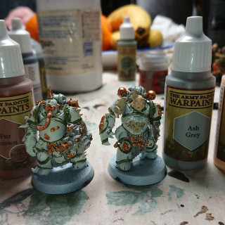 Two easy assamble Death Guard