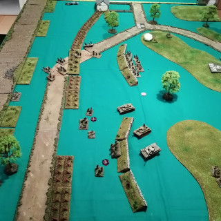 Monte Cassino - First Table Top Battle (Turns 7 and 8)