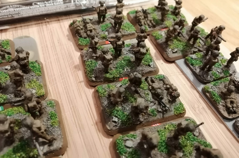 Flock applied
