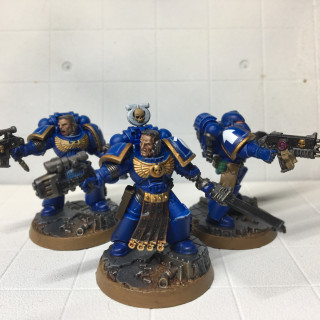 Space Marine Heroes squad done.