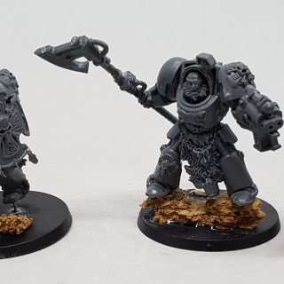 Building and Prep Work for Space Marines and Terminators