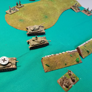 Monte Cassino - First Table Top Battle (Turns 7 and 8)