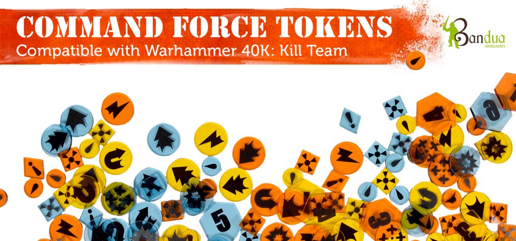 Command Force Tokens - Bandua Wargames