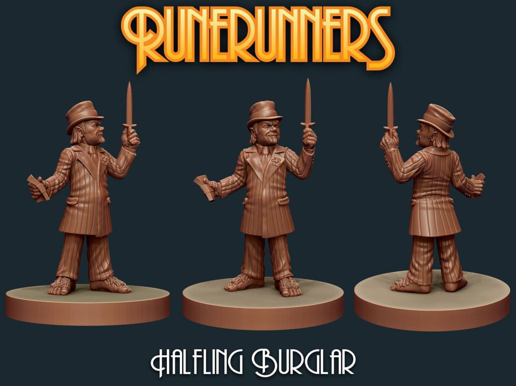 Halfling Burglar - Gangfight Games