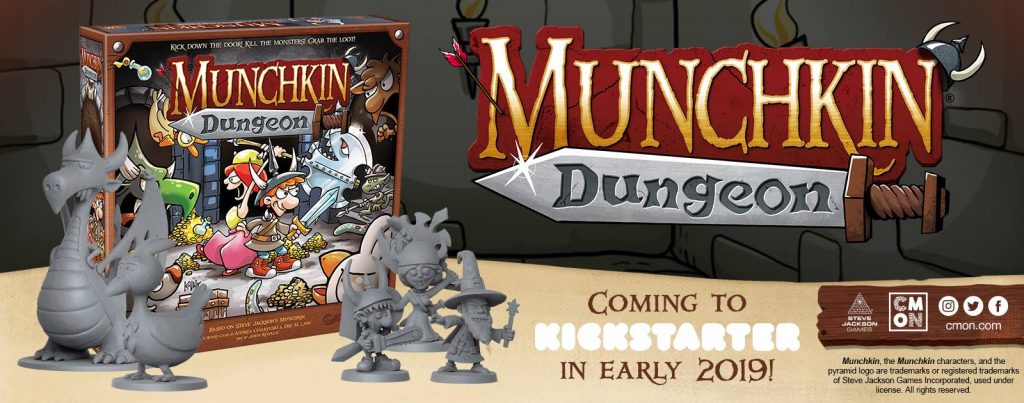 Munchkin Dungeon Banner - CMON