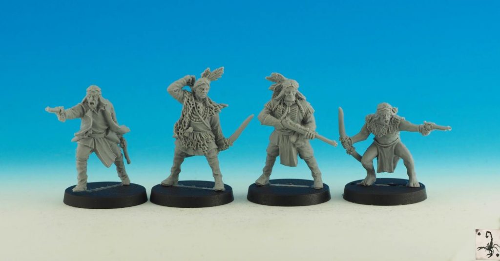 Natives #3 - Black Scorpion Miniatures