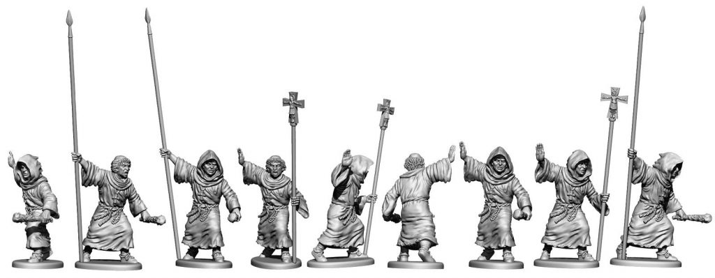 Saxon Command Frame Monk - Victrix