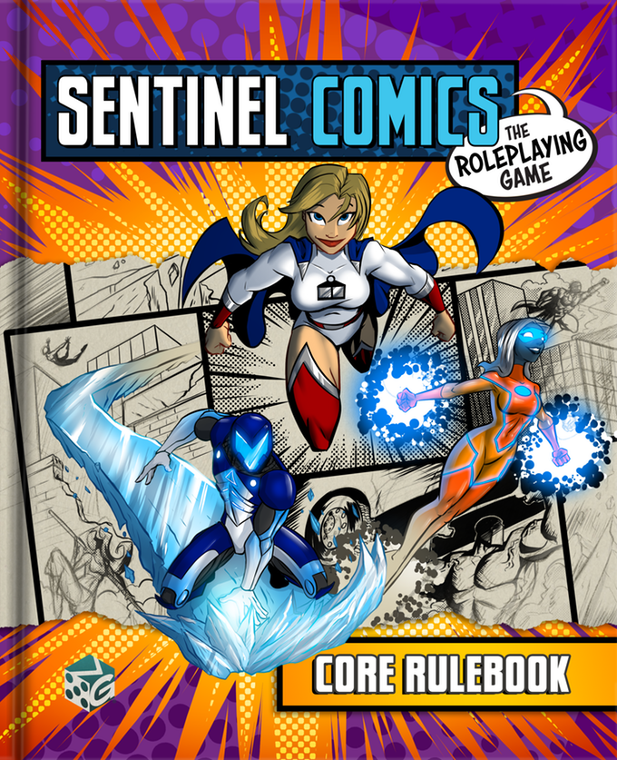 Sentinel Comics The Role-Playing Game Core Rulebook - Greater Than Games