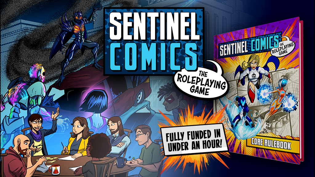 Sentinel Comics The Role-Playing Game - Greater Than Games