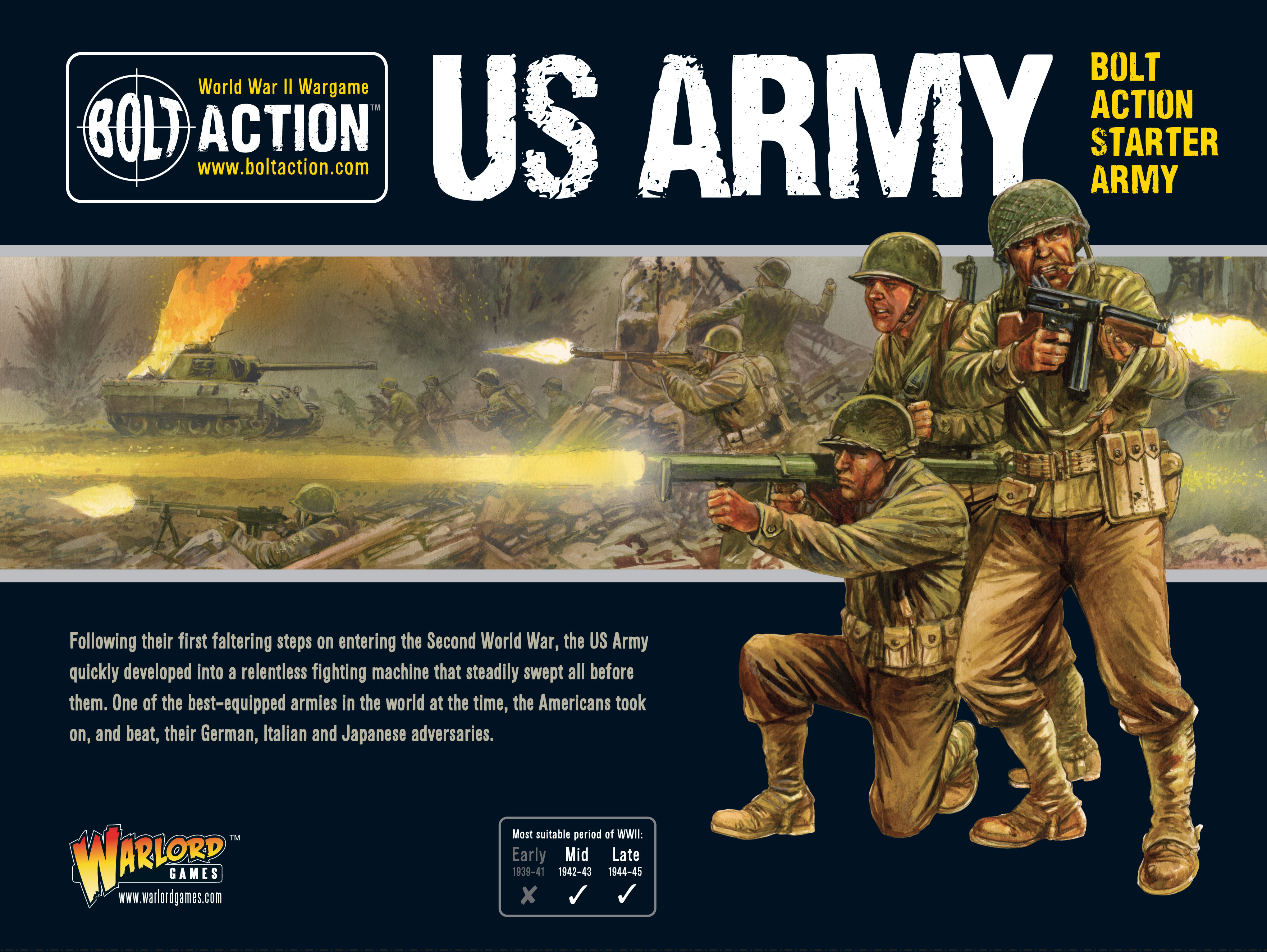 BOLT ACTION US Army Veterans SQUAD BOX-METAL Inverno 