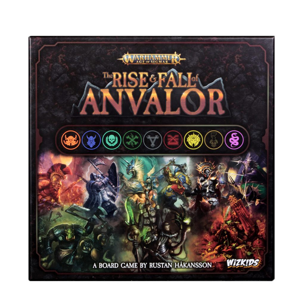 Warhammer Age of Sigmar The Rise and Fall of Anvalor Box Art - WizKids