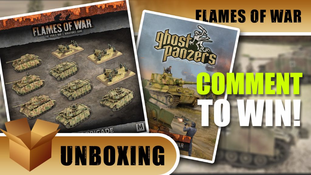 Flames of War Unboxing: Bäke's Fire Brigade & Ghost Panzers Book