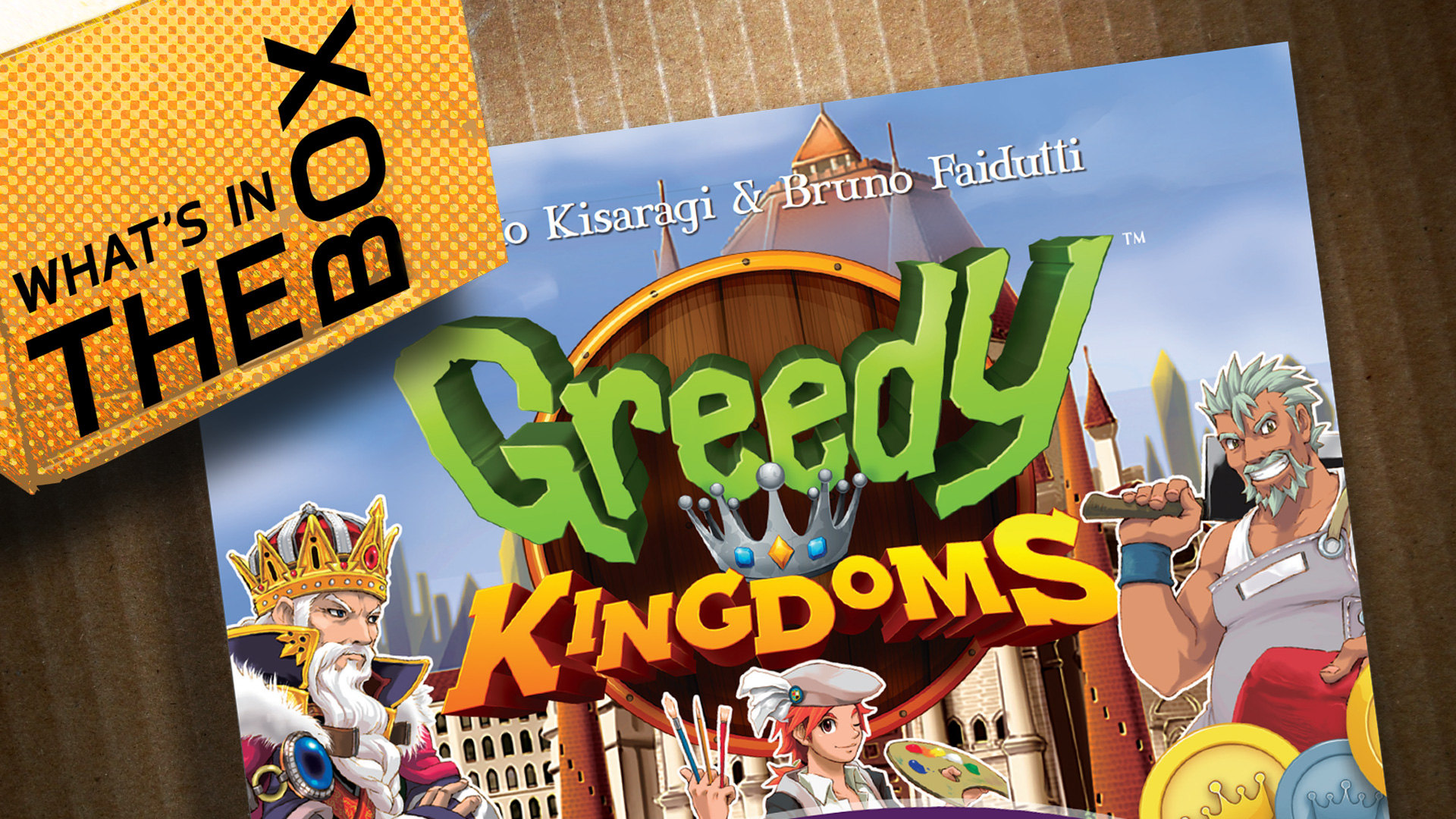 Greedy Kingdoms Board Game 