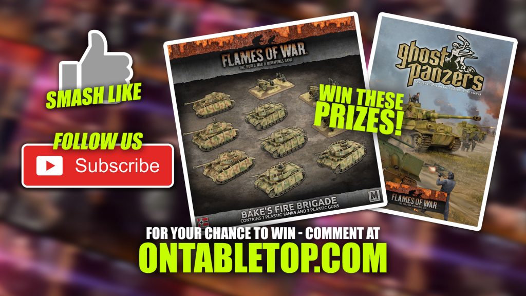 Flames of War Unboxing: Bäke's Fire Brigade & Ghost Panzers Book Prizes