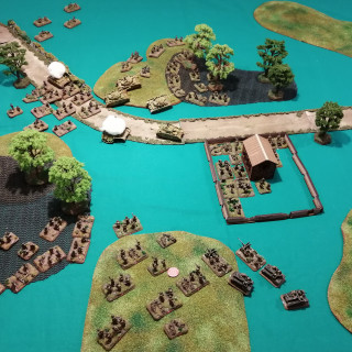 Anzio - Second Table Top Battle Report (Turns 4 and 5)