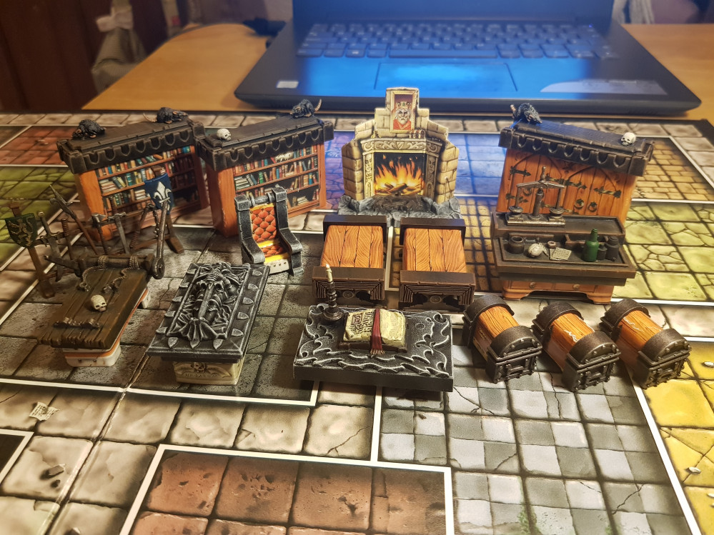 The best thing about Heroquest is…