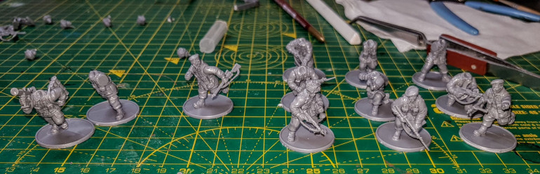 Only the NCOs know where their head is at!