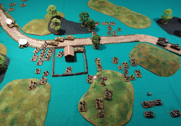 Anzio - Second Table Top Battle Report (Turns 6 and 7)