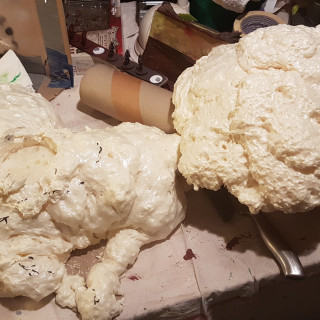 Expanding Foam.