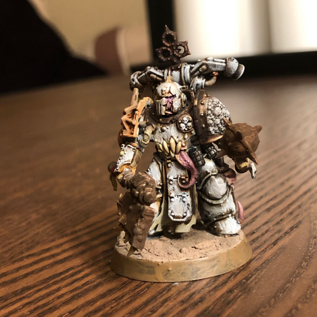 The first plague marine