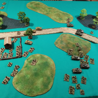 Anzio - Second Table Top Battle Report (Turns 6 and 7)