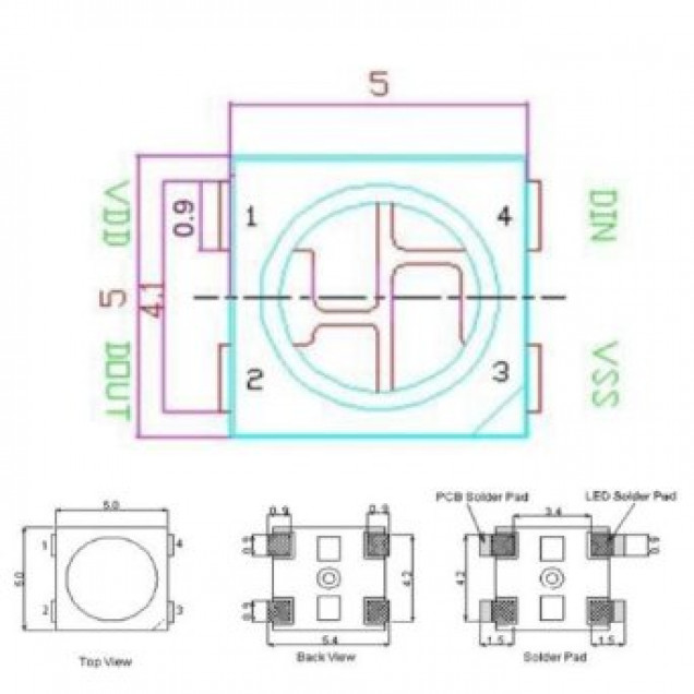 WS2812B are commonly known as neopixels thanks to the Arduino community