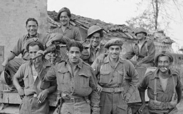 Members of the 28th NZ (Maori) Brigade