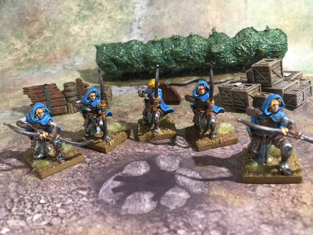 The Sisterhood Scouts unleashed (The latest Mantic Terrain crate I bought 