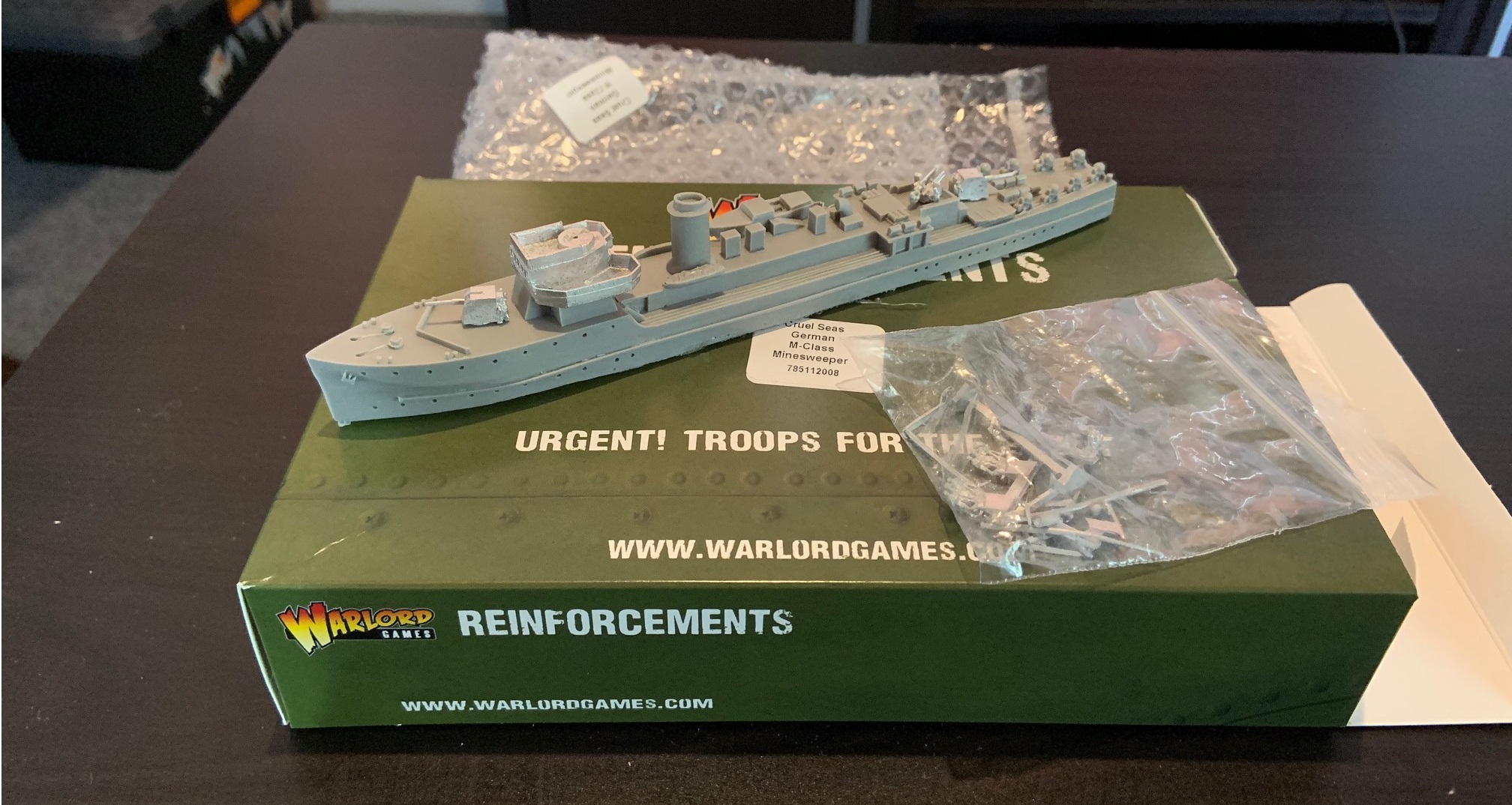 2 German Siebel Ferry Cruel Seas Warlord Games