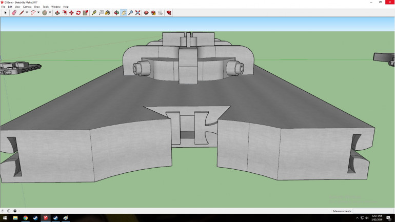 While En-Route to it's Posting the Rest of the Ship is Constructed. Luxuries like Permanent Bedding, Weapon Systems and The Engines are Built One by One Until the Ship is Finished and Ready for Duty.